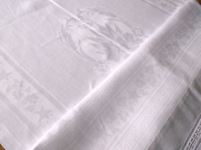 Vintage towel white for sale  KETTERING