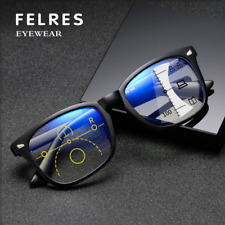 Óculos de leitura quadrado progressivo multifoco anti-azul claro para homens mulheres novo comprar usado  Enviando para Brazil