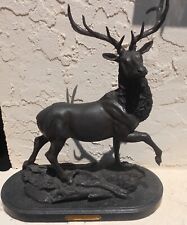 bronze elk statue for sale  Cape Coral