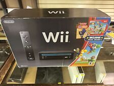 Nintendo Wii Holiday Bundle Black Console for sale  Shipping to South Africa