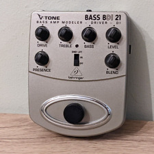 Behringer BDI21 V-Tone bass driver DI box amp modeller guitar effect pedal for sale  Shipping to South Africa