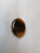 Vintage broach agate for sale  Shipping to Ireland