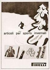 Pubblicita 1950 pirelli usato  Biella