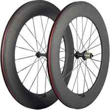 Rodas de carbono 88mm Clincher conjunto de rodas de bicicleta de estrada cidade rodas de bicicleta de corrida R13 comprar usado  Enviando para Brazil