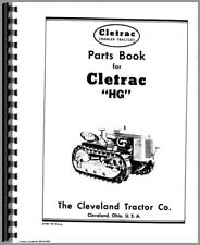 Oliver HG Cletrac Crawler Parts Manual Catalog All Years for sale  Shipping to Canada