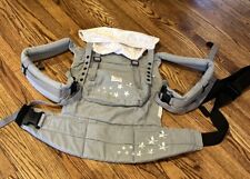 EUC Clean Ergo Baby Carrier Original Bundle Of Joy Galaxy Grey Stars 100% Cotton for sale  Shipping to South Africa