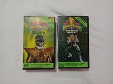 2 X Mighty Morph'n Power Rangers VHS #10 + #9 - Green With Evil 1-5: 1995 comprar usado  Enviando para Brazil