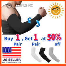 Cooling Sleeves Outdoor Arm Cover SUV Sun Protection Sport Men Women Youth 1Pair for sale  South El Monte