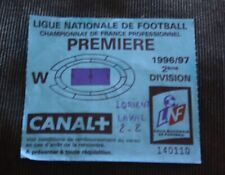 Occasion, Ticket )) FC LORIENT V LAVAL - saison 1996/97 d'occasion  Jujurieux