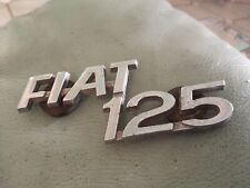 Fiat 125 logo d'occasion  Champeix