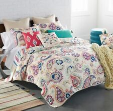 Conjunto de roupa de cama queen Donna Sharp Cali colcha 3 peças com 2 fronhas de travesseiro caixa aberta comprar usado  Enviando para Brazil