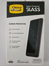 Protector de pantalla de vidrio claramente protegido OtterBox para Apple iPhone 13 Pro Max segunda mano  Embacar hacia Mexico