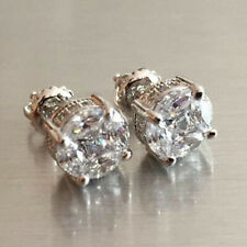 Marquise Cut Lab Created Diamond Women Stud Earrings 14k White Gold Plated 2Ct, used for sale  Shipping to South Africa