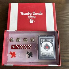 Humble Bundle 2 Meebles caja de mesa caja independiente con 5 dados 4 figuras de metal segunda mano  Embacar hacia Mexico