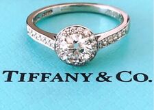 tiffany platinum diamond engagement ring for sale  UK