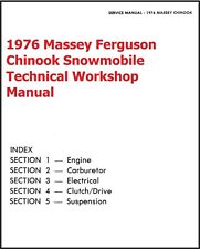 Snowmobile technical workshop for sale  Houston
