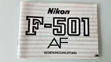 Nikon 501 manual usato  Pieve Fissiraga