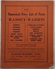Massey harris numerical for sale  BOURNEMOUTH