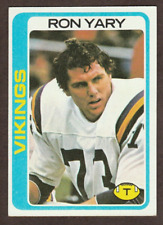 RON YARY 1978 Topps #430 EX-MT 6 - Minnesota Vikings - MAN OF IRON - USC Trojans, used for sale  Shipping to South Africa