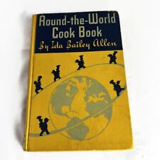 Libro de cocina Round The World de Ida Bailey Allen 1935 Best Foods Inc tercera impresión segunda mano  Embacar hacia Argentina