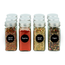 Glass spice jars for sale  MANCHESTER