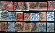 Allemagne timbres perforés d'occasion  Saint-Trivier-de-Courtes