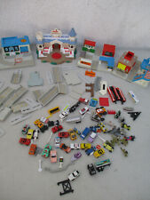 Micro Machines Vintage Lot Cars Truck Boat Stealth Aircraft Road Building 1991 for sale  Shipping to South Africa