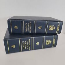 Conjunto compacto Oxford dicionário inglês e dicionário de sinônimos 2 vol capa dura 2008 HC  comprar usado  Enviando para Brazil