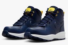 Botas Nike Manoa LTR BQ5372-401 azul marinho/branco/amarelo criança grande tamanho 4Y ou femininas 5.5 comprar usado  Enviando para Brazil