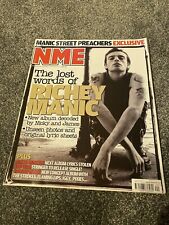 Nme manic street for sale  BIRMINGHAM