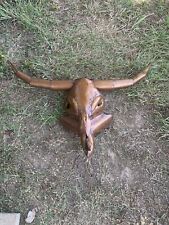 Metal skull longhorn for sale  Elysian Fields