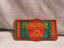 VINTAGE PATCH FOR REMINGTON 25 STRAIGHT SKEET SHOT GUN SHELL for sale  Shipping to South Africa