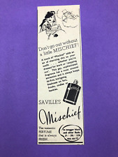 Saville mischief perfume for sale  BRIDPORT