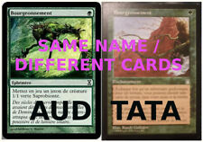 mtg magic MISPRINT sprout / burgeoning same name in FRENCH = budding for sale  Shipping to South Africa