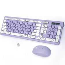 Combo de teclado e mouse inalámbricos, mouse DPI ajustável, receptor USB de 2.4. comprar usado  Enviando para Brazil