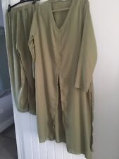 Khaki trouser suit for sale  YORK