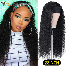 Perucas de cabeça encaracoladas 28 polegadas peruca sintética para mulheres negras ombre perucas de onda encaracolada, usado comprar usado  Enviando para Brazil