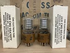 6SA7GTY National Union, NOS/NIB, one pair, used for sale  Shipping to South Africa