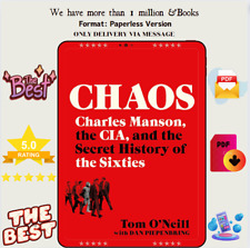 Caos: Charles Manson, la CIA y la historia secreta de la... por '"Tom O'Neill segunda mano  Embacar hacia Argentina