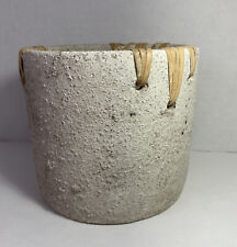 Vaso de cimento/concreto/plantador natureza videira de vime neutra 5 1/2”, usado comprar usado  Enviando para Brazil