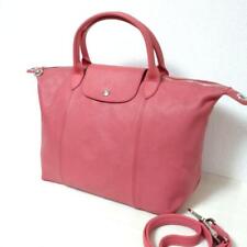Longchamp pliage cuir for sale  Shipping to Ireland