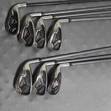 Tacos de golfe Callaway FT i-bird conjunto de ferro 5-9+Pw+Aw eixo de grafite Flex-R 7 peças usados, usado comprar usado  Enviando para Brazil