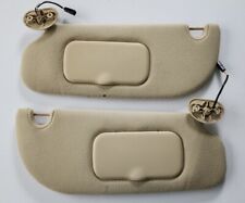 2006-2009 Ford Explorer Sport Trac Sun Visor Tan Pair LH RH Driver Passenger for sale  Shipping to South Africa