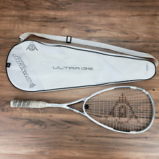 Raqueta de squash Dunlop Sports M-FIL Ultra 135 con estuche acolchado de cobertura completa, usado segunda mano  Embacar hacia Argentina