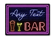 Personalised bar sign for sale  GLASGOW