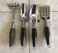 SABOTEN Quality 4-Piece Stainless Steel Garden Tool Set Japan 3 NOS-1 Used NICE! for sale  Shipping to South Africa