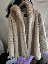 fur jacket faux women for sale  EXETER