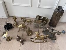 Vintage brass animals for sale  LONDON