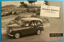 Brochure renault prairie d'occasion  France