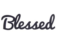 Blessed word art for sale  Malakoff